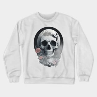 Moon skull Crewneck Sweatshirt